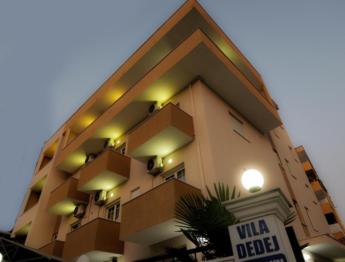 Hotel Vila Dedej Durres Bagian luar foto